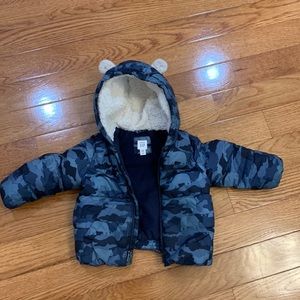 Gap Camo Bear Coat